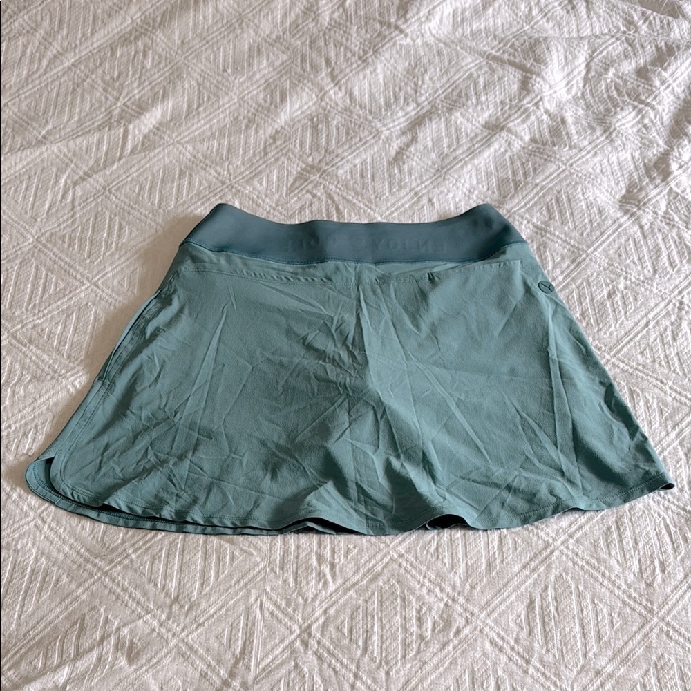 Puma Blue Green PWRSHAPE Golf Skort Size Small